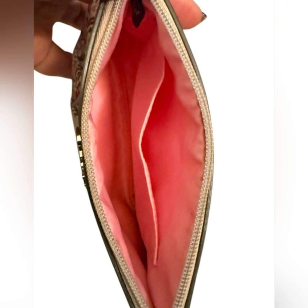 Coach Poppy Butterfly Graffiti Wristlet - Picture 3 of 4